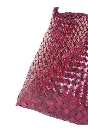 Borsa Santa Maria Mini S. Croce in pelle bordeaux DRAGON DIFFUSION | 8700BORDO